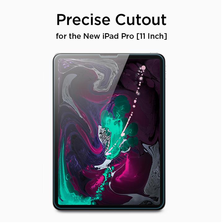 Actual product image Spigen tempered glass Glas.TR Slim for iPad Air 4 2020 / 5 2022 (1 Piece, iPad Air 2022 (5th Gen))