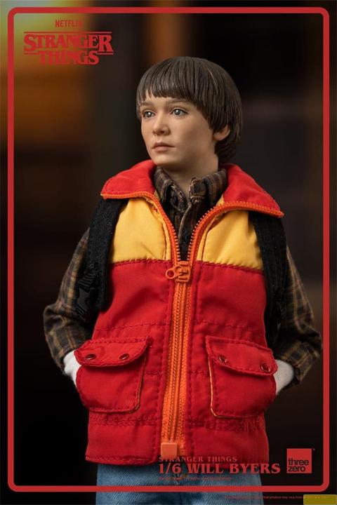Actual product image ThreeZero Stranger Things figurine 1/6 Will Byers 24 cm