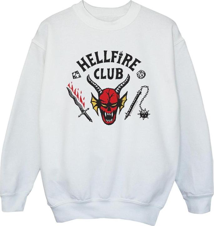 Netflix Stranger Things Hellfire Club Sweatshirt Mädchen
