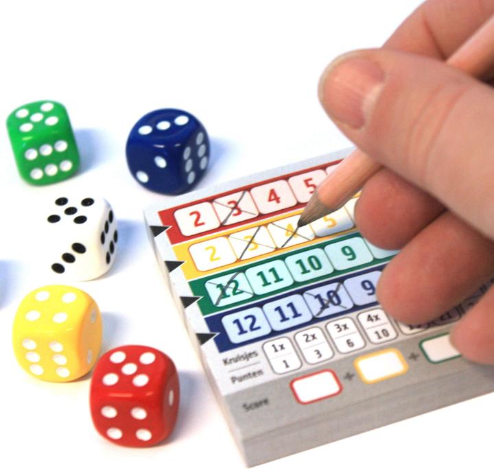 Actual product image White Goblin Qwixx