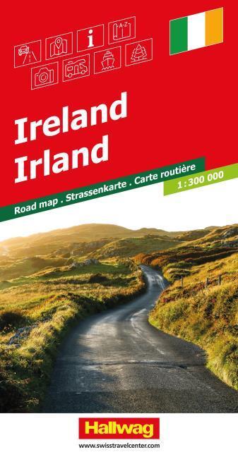 Immagine prodotto Carta stradale dell'Irlanda 1:300 000