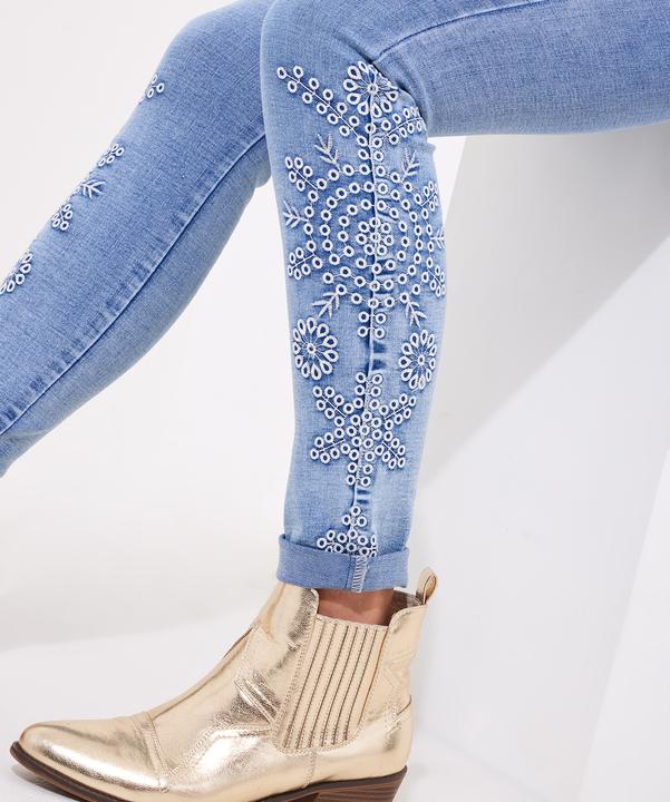 Produktbild Joe Browns Metallic Floral Skinny Jeans (40)