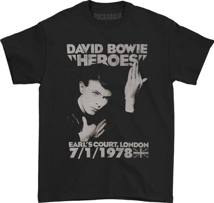 David Bowie Heroes Earls Court TShirt