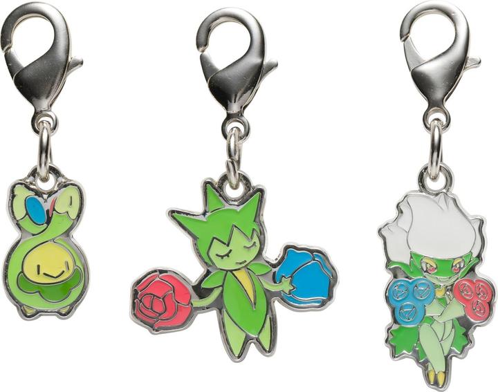 Image du produit Pokémon Centre Pokemon - Porte-clés Budew, Roselia, Roserade - 3 pièces