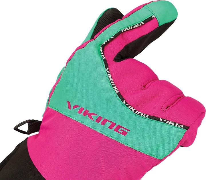 Image du produit Vikingsports Viking Europe Fin gants enfants rose/vert taille 4 2021 Gants d'extérieur (4)