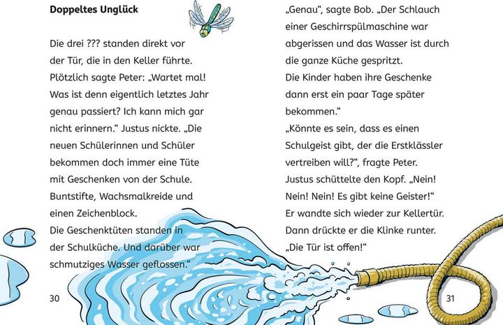 Immagine prodotto Kosmos Die drei??? Kids, Bücherhelden 2. Klasse, Geister in der Schule (Tedesco, Ulf Blanck, Boris Pfeiffer, Stefani Kampmann, 2024)