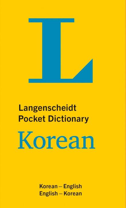 Produktbild Langenscheidt Pocket Dictionary Korean (Deutsch, Koreanisch, Langenscheidt, 2021)
