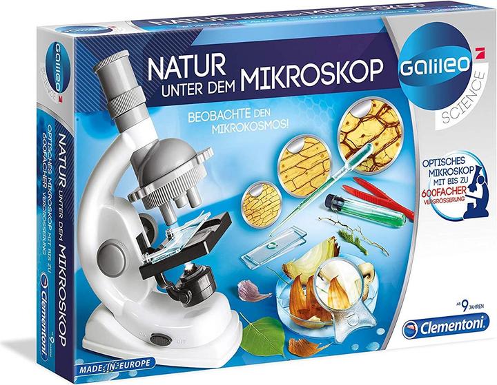 Clementoni Natur unter dem Mikroskop