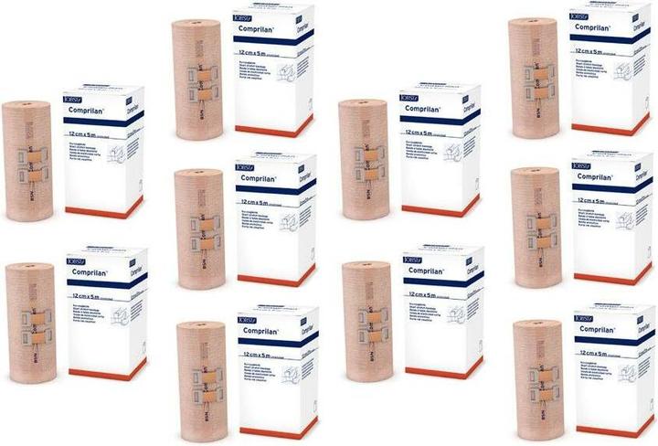 Produktbild BSN Comprilan® economy Pac 12 x 5 m 10 Stk hautfarben