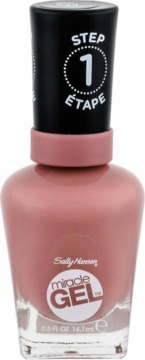 Produktbild Sally Hansen Miracle Gel - Mauve-olous 244 (Beige, Rosa, Gel-Effekt Nagellack)
