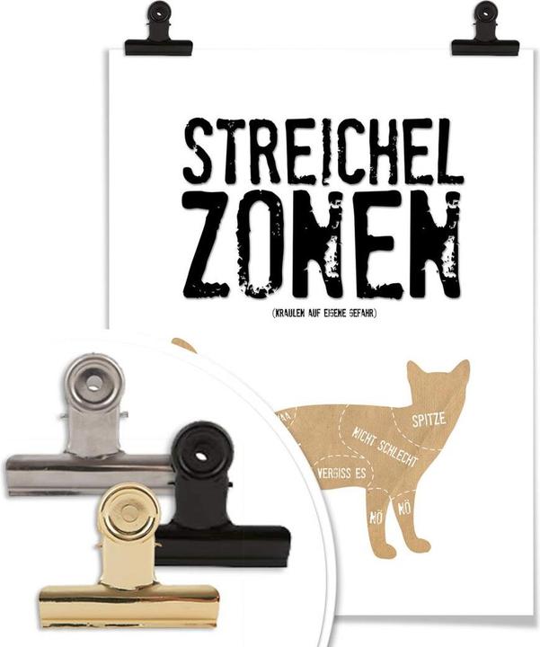 Image du produit Trenddeko Zones de caresses - Chat (50 x 60 cm)