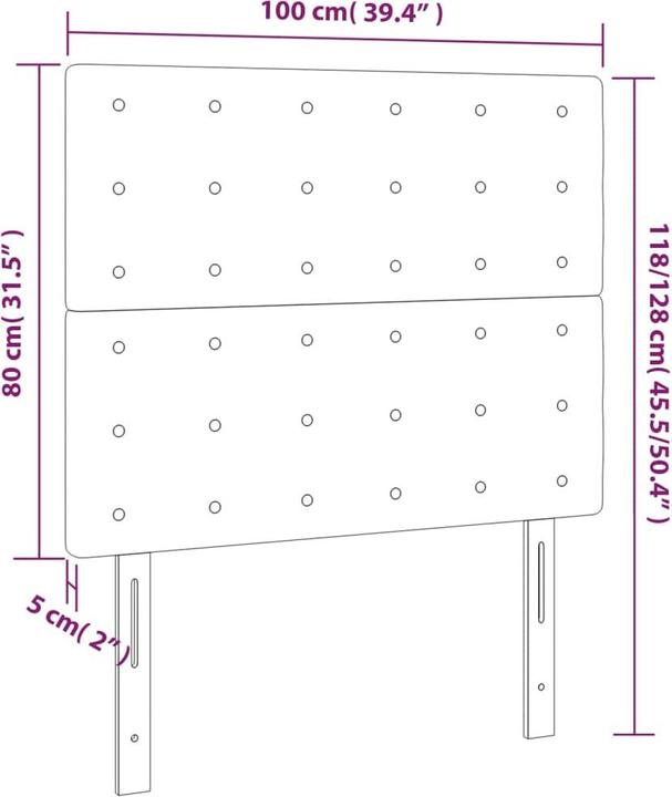 Image du produit VidaXL Kalli (144 x 5 x 128 cm)