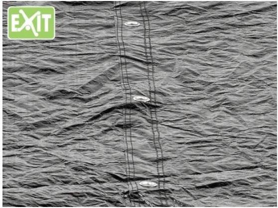 Actual product image Exit cover sheet 305cm