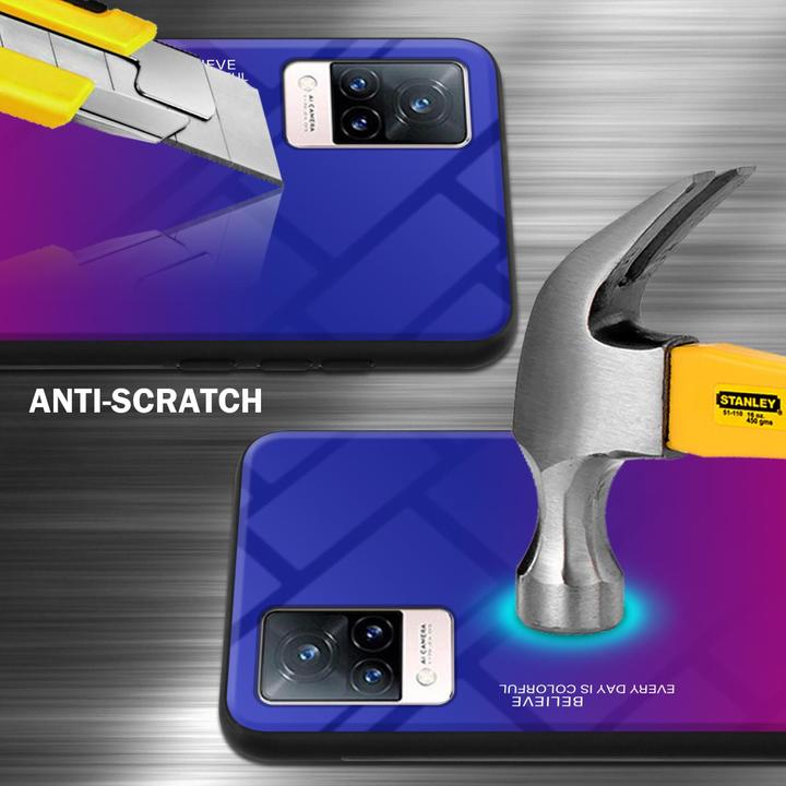 Immagine prodotto Cadorabo Manicotto per vetro in TPU a 2 colori (Vivo V21)