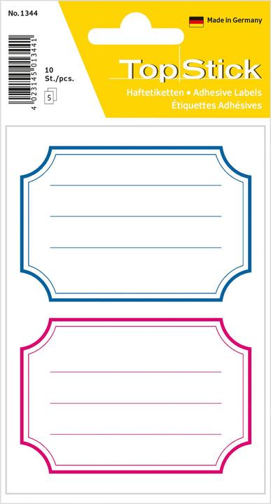 Produktbild TopStick Buchetiketten