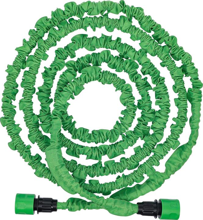 Actual product image BGS Water Hose Textile flexible with Garden Hand Shower with 7 Functions 3 - 10 m (10 m, 9.50 mm)