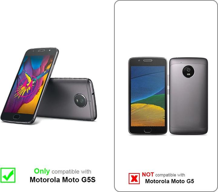 Productafbeelding Cadorabo Boek Onzichtbare Magneetband (Motorola Moto G5S)