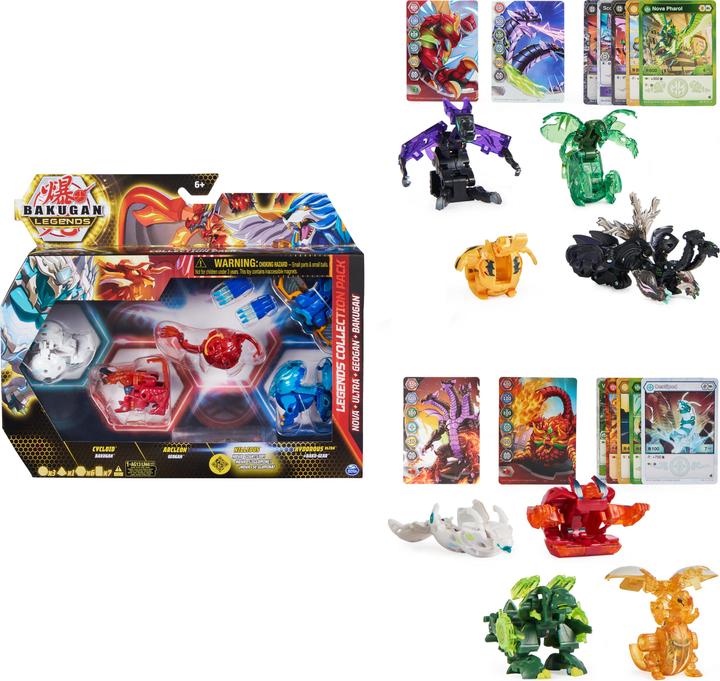 Image du produit Bakugan BTB Legends Collection 4 Pack S5