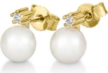 Produktbild Breuning OHRSCHMUCK - A.ZP/Brill. 0,06 Ct. H/si (750/18 K Gold)