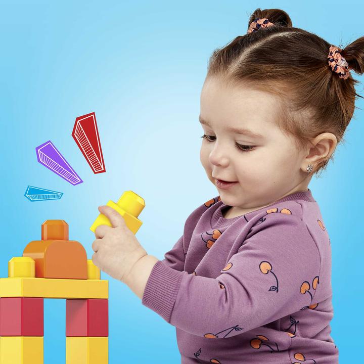 Produktbild Mega Bloks Bausteinebeutel bunt (80 Teile)