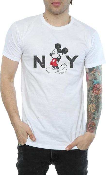 Actual product image Disney Mens Mickey Mouse NY T-Shirt (3XL)
