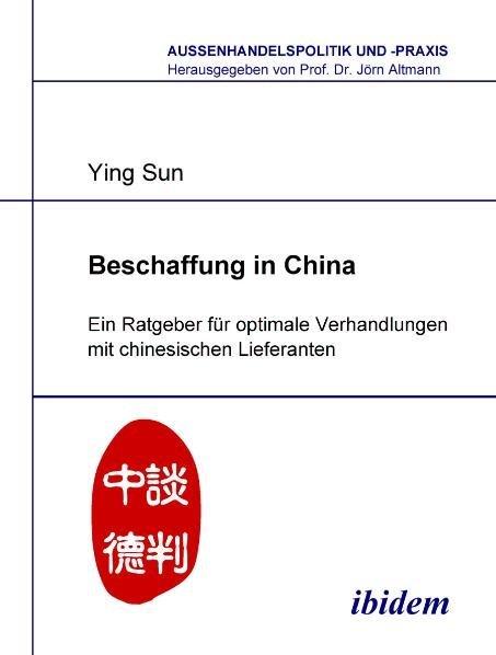 Produktbild Beschaffung in China (Deutsch, Ying Sun, 2009)