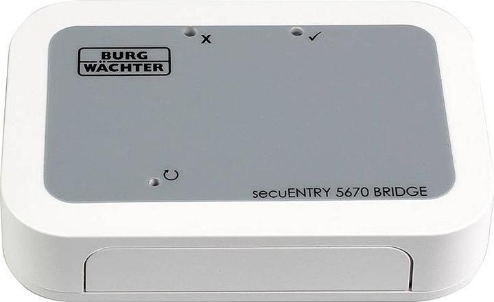 Actual product image Burg Wächter sE-Bridge 5670 control panel Bluetooth-enabled