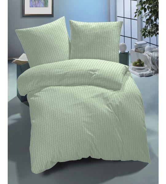 Produktbild Flair Seersucker Uni (Bettwäsche Set, 200 x 210 cm, 65 x 65 cm)