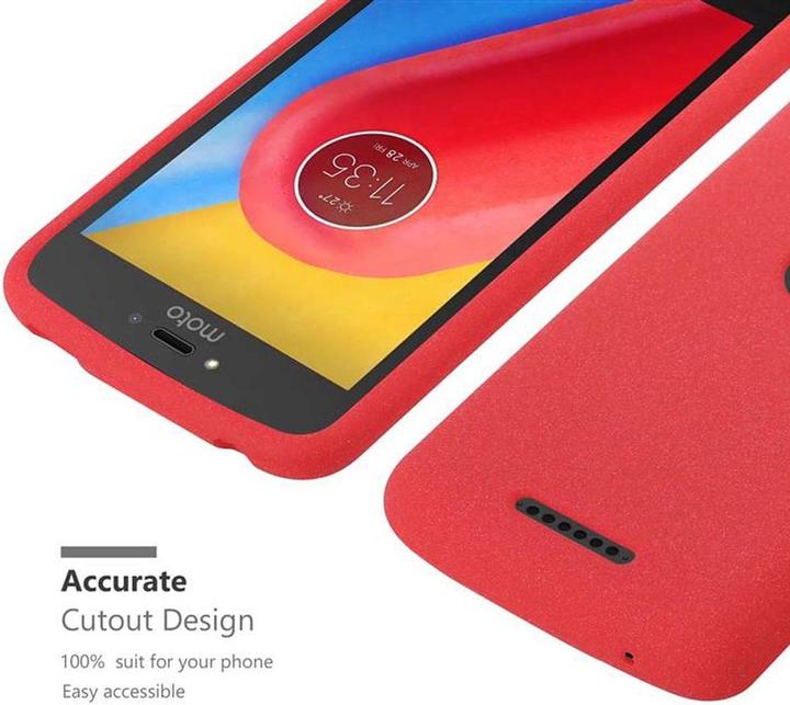 Actual product image Cadorabo TPU Frosted Cover (Motorola Moto C Plus)