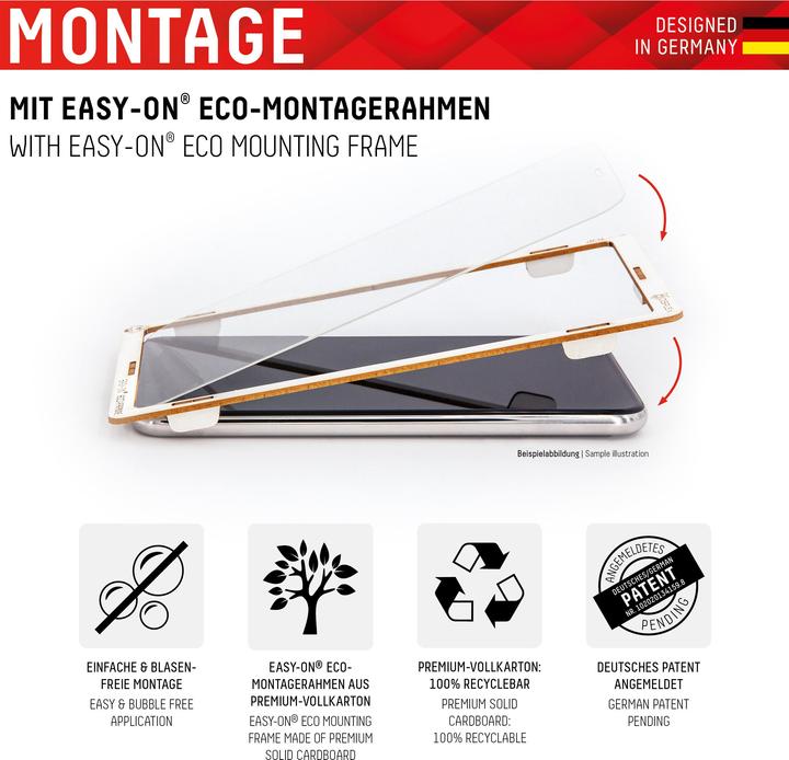 Actual product image Displex Real Glass, 2D Panzerglas (1 Piece, Samsung Galaxy S21 FE 5G)