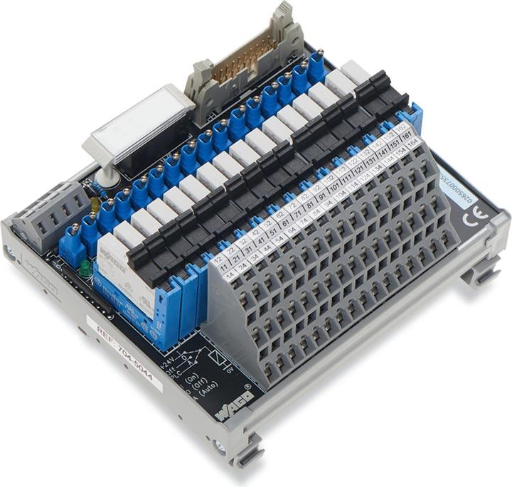 Immagine prodotto Wago Modulo di uscita a relè con relè di commutazione in miniatura per 16 canali, 1 contatto di