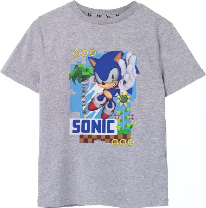 Actual product image Sonic The Hedgehog Childrens/Kids Sonic T-Shirt (140)