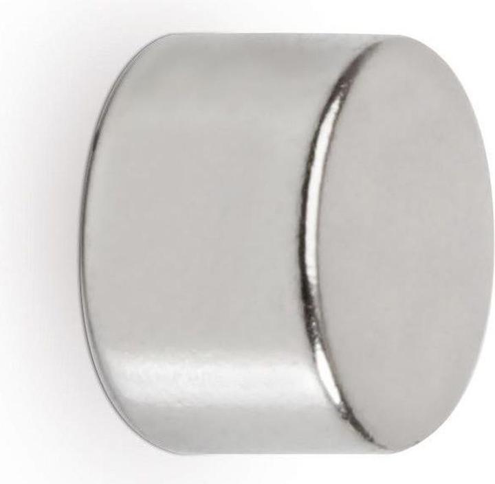 Immagine prodotto Maul Magnete a disco al neodimio, 8 mm, forza adesiva: 2,4 kg, argento (1 x)