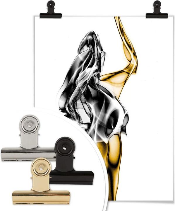 Produktbild Trenddeko Gold und Silber (60 x 80 cm)
