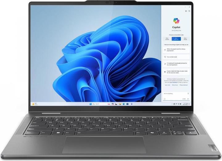 Produktbild Lenovo Yoga 7 (14", Intel Core Ultra 7 155H, 16 GB, 1000 GB, DE)