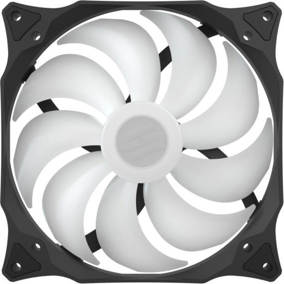 Actual product image Silentium PC Stella HP RGB 140 PWM computer case fan (140 mm, 1 x)