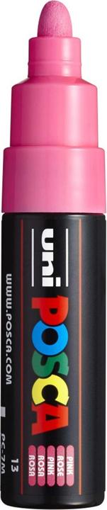Actual product image Posca Marker PC-7M round tip (Rose, 5.50 mm, 1 x)