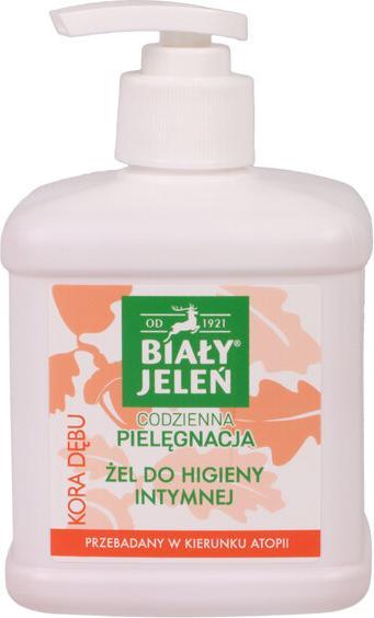 Biały Jeleń POL żel d/higieny int.korą (500 ml, Intimgel)