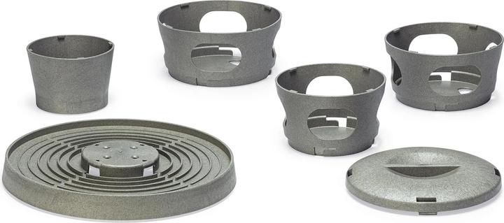 Actual product image Beeztees Feeding Station Chickens Feeding Tower, Grey