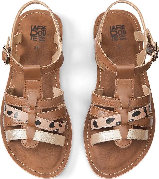 Actual product image La Redoute Collections Leather sandals (33)