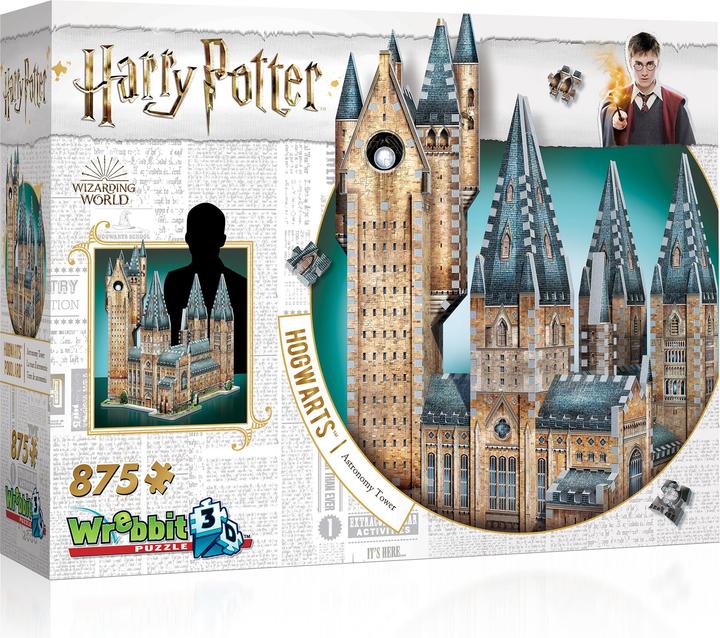 Produktbild Wrebbit 3D Hogwarts Astronomieturm (875 Teile)