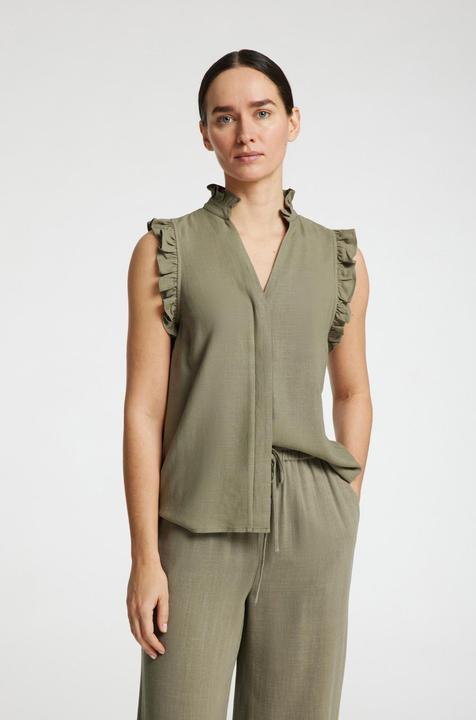 Actual product image Selected Femme Slfviva Sl Ruffle Top Noos (40)