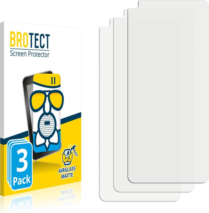 Productafbeelding BROTECT AirGlass Matte kogelwerende glasfolie (3 Stuk, OnePlus Noord 2T 5G)