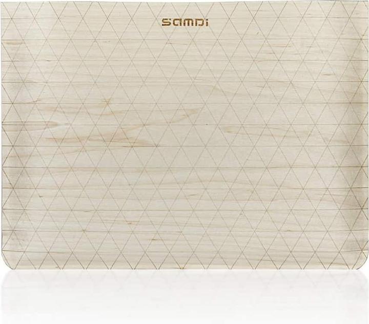 Image du produit Samdi Housse de transport en bois 13 pouces marron clair (13")