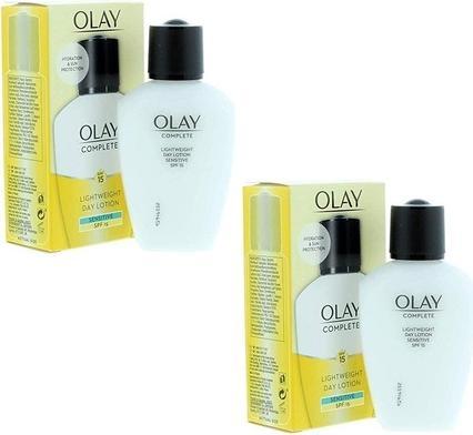 Olay Complete Day Lotion Sensitive Spf15 (Sonnenlotion, SPF 15, 100 ml, 100 g)