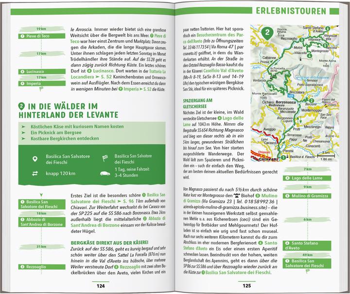 Valori nutrizionali e ingredienti Reiseführer Ligurien, Italienische Riviera, Cinque Terre (Tedesco, Sabine Oberpriller, 2024)