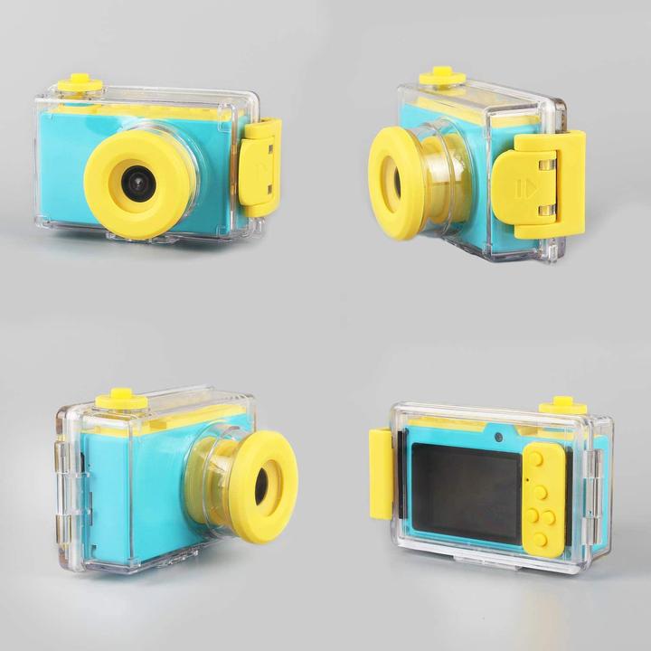 Image du produit Kriogor Appareil photo numérique étanche pour enfants (bleu)