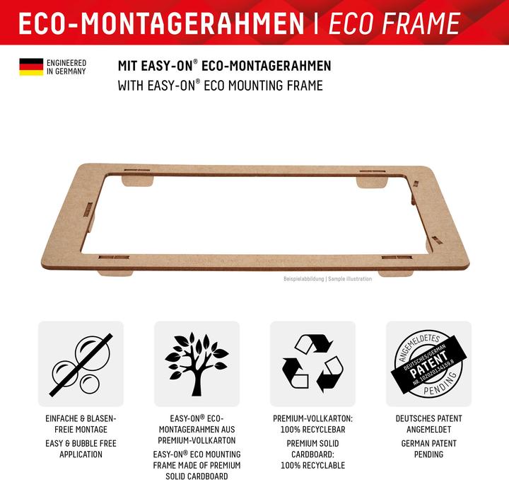 Actual product image Displex Real Glass, 2D Panzerglas (1 Piece, Xiaomi 14)