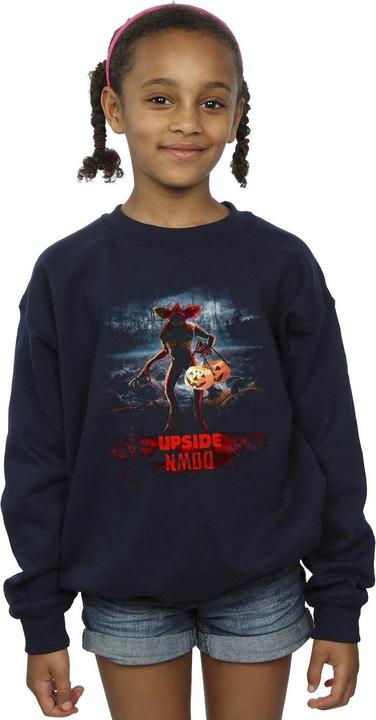 Image du produit Netflix - Sweat STRANGER THINGS PUMPKIN UPSIDE DOWN - Fille (152, 158)