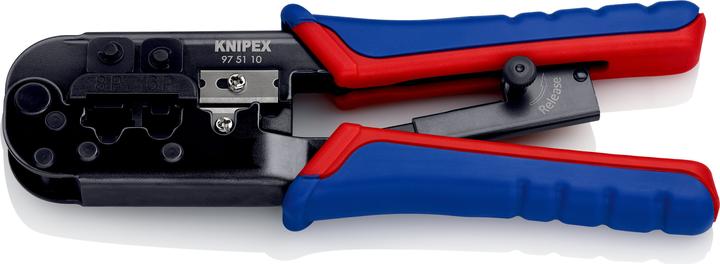 Produktbild Knipex Crimpzange für Westernstecker (190 mm)